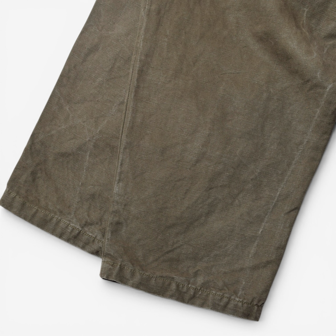 00s BANANA REPUBLIC リネンコットン パンツ オリーブ