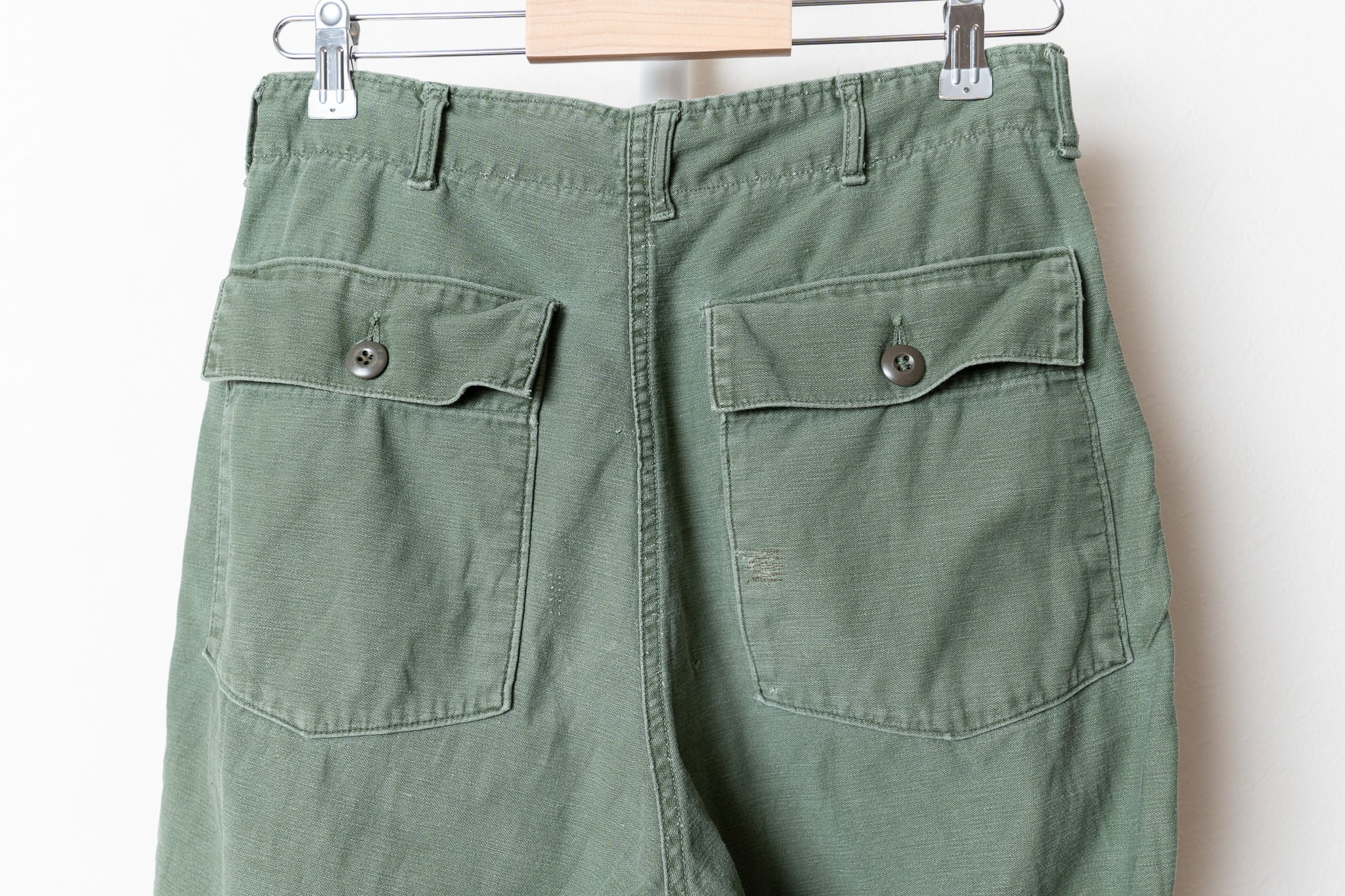 32×35】U.S.Army Utility Trousers OG-107 実物 米軍 ベイカーパンツ
