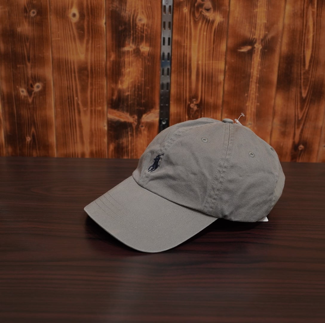 ralphlauren ポニー ワンポイント キャップ/ラルフローレン 帽子 グレー