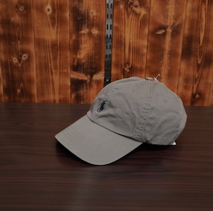 ralphlauren ポニー ワンポイント キャップ/ラルフローレン 帽子 グレー