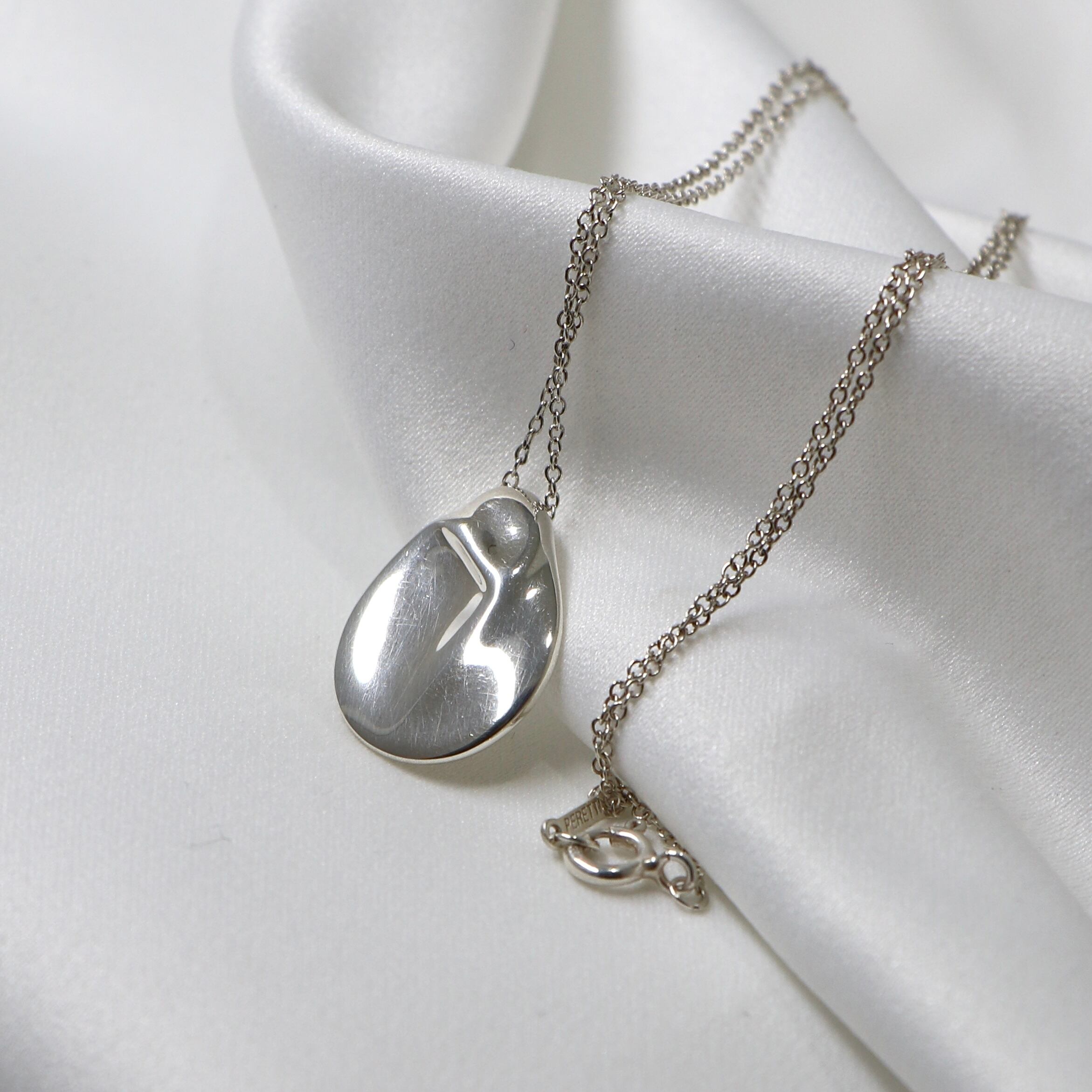 ティファニー Tiffany&Co. オープンハート 22.2mm ネックレス SV925  