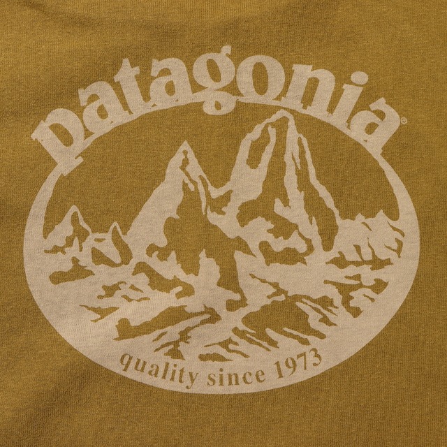 美品 XL Patagonia ベネフィシャル Tシャツ パタゴニア カーキ 緑
