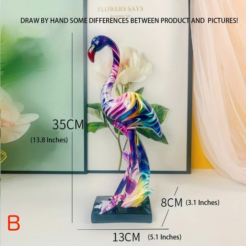 フラミンゴ 置物 ３カラー フラミンゴ彫刻 動物彫像アート