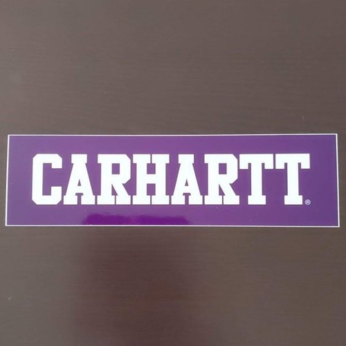 【ST-700】Carhartt Skateboard/Snowboard/BMX Sticker カーハート スケートボード ステッカー パープル