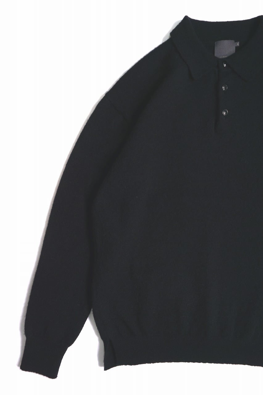 Alpaca Wool Smooth Knitted Polo