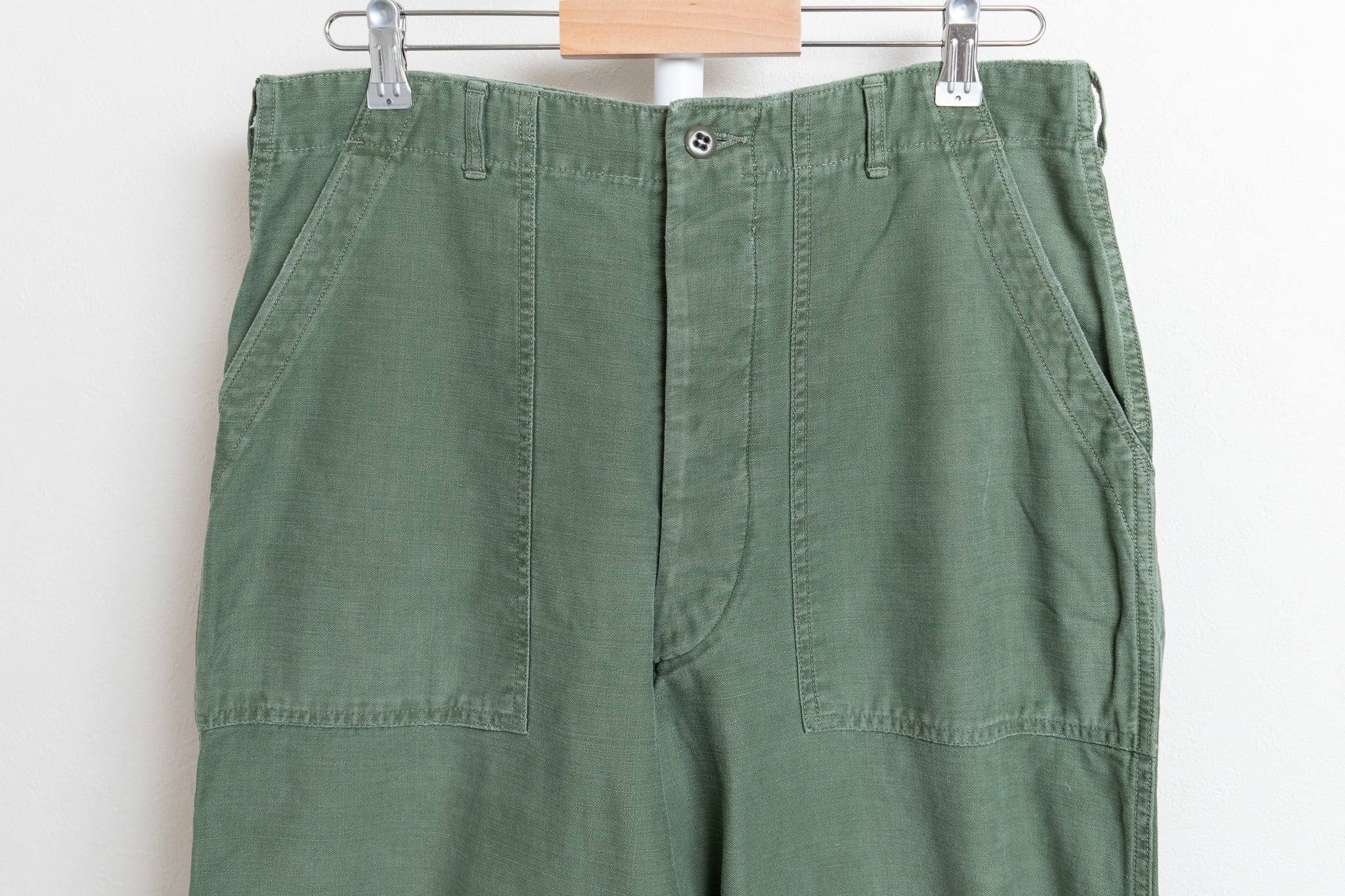 36×29】U.S.Army Utility Trousers OG-107 Used 実物 米軍 ベイカー
