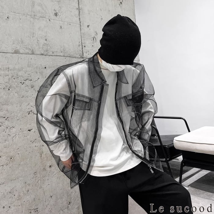 お支払い確認後20日以内発送】Le sucood シースルーオーガンジー