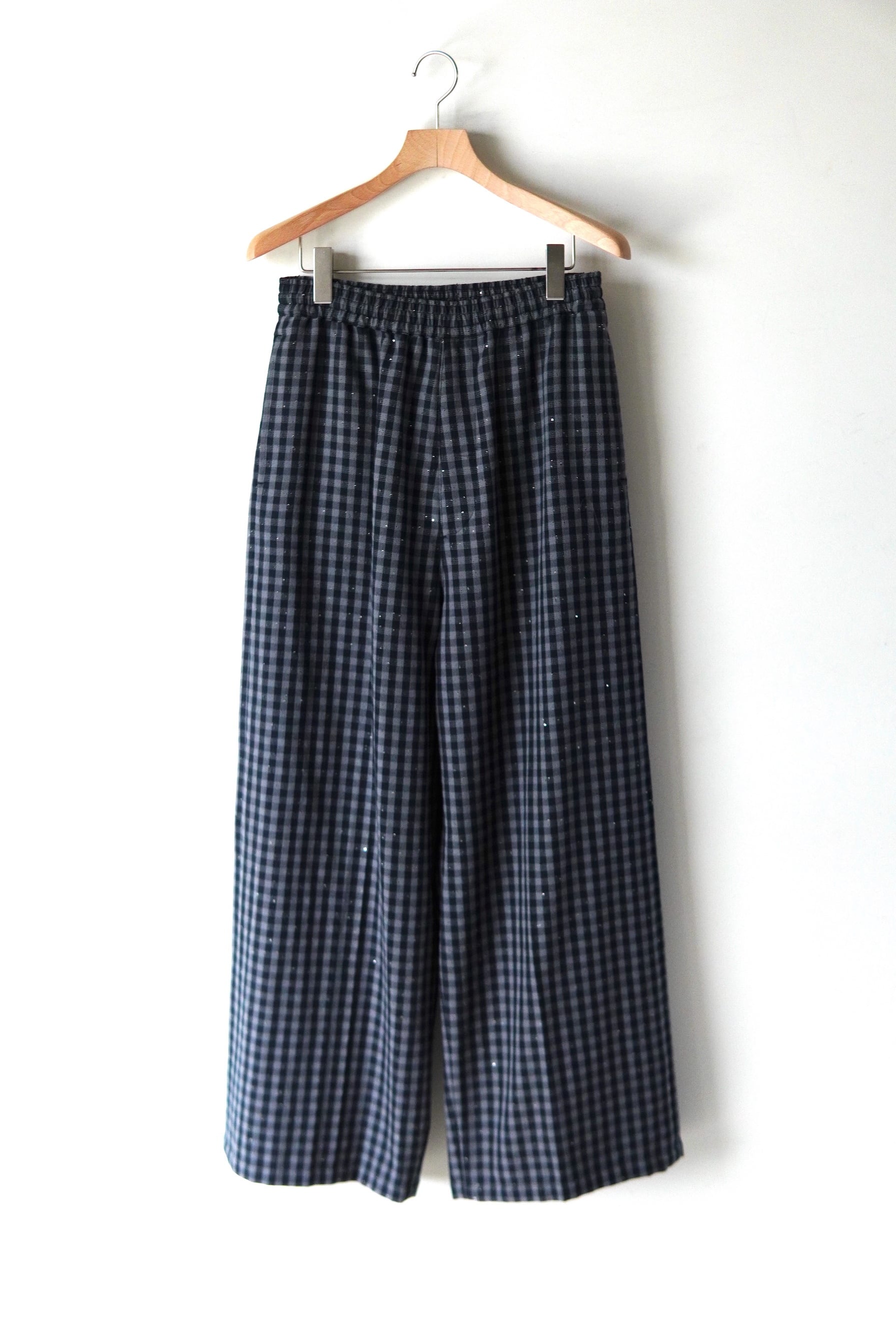パンツ MASU SPARKLING PLAID WIDE EASY PANTS MASU / SPARKLING PLAID WIDE EASY | POETRY