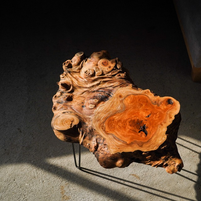 欅のコーヒーテーブル （高さ・カラー変更無料）