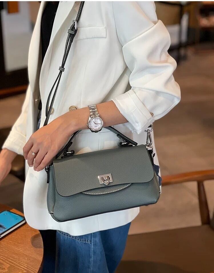 ショルダーバッグ レディース 斜めがけ 大人 本牛革 ショルダーバック