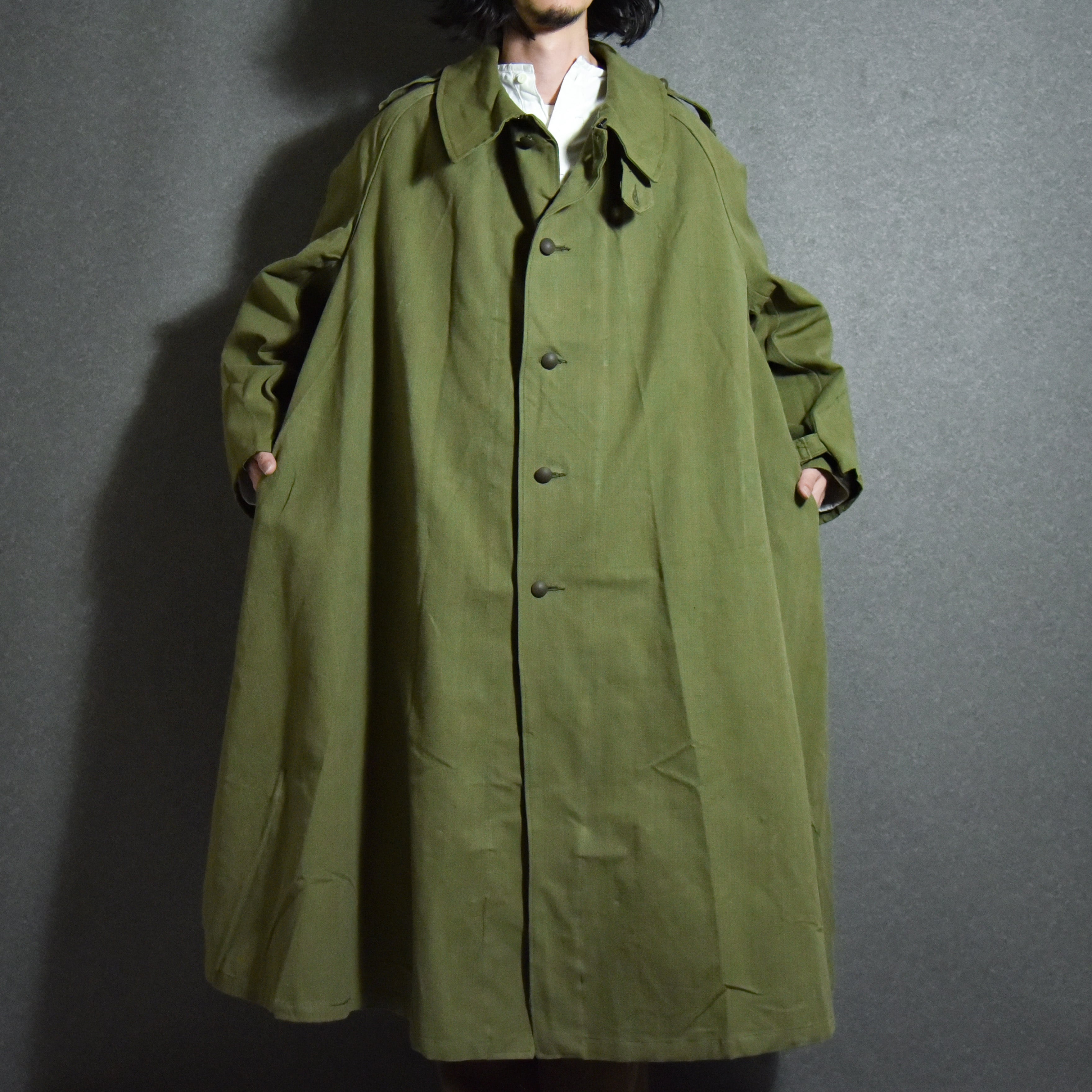 DEAD STOCKs French Army Motorcycle Coat M WWⅡ フランス軍