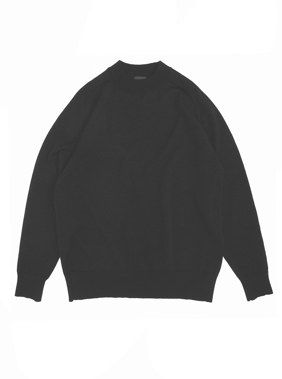 Worsted Merino Mock Neck P/O