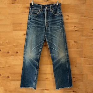 【LEVI'S】502xx 復刻 赤耳 ビッグE ギャラ入り 隠しリベット TALONジップ ヒゲ ハチノス W27