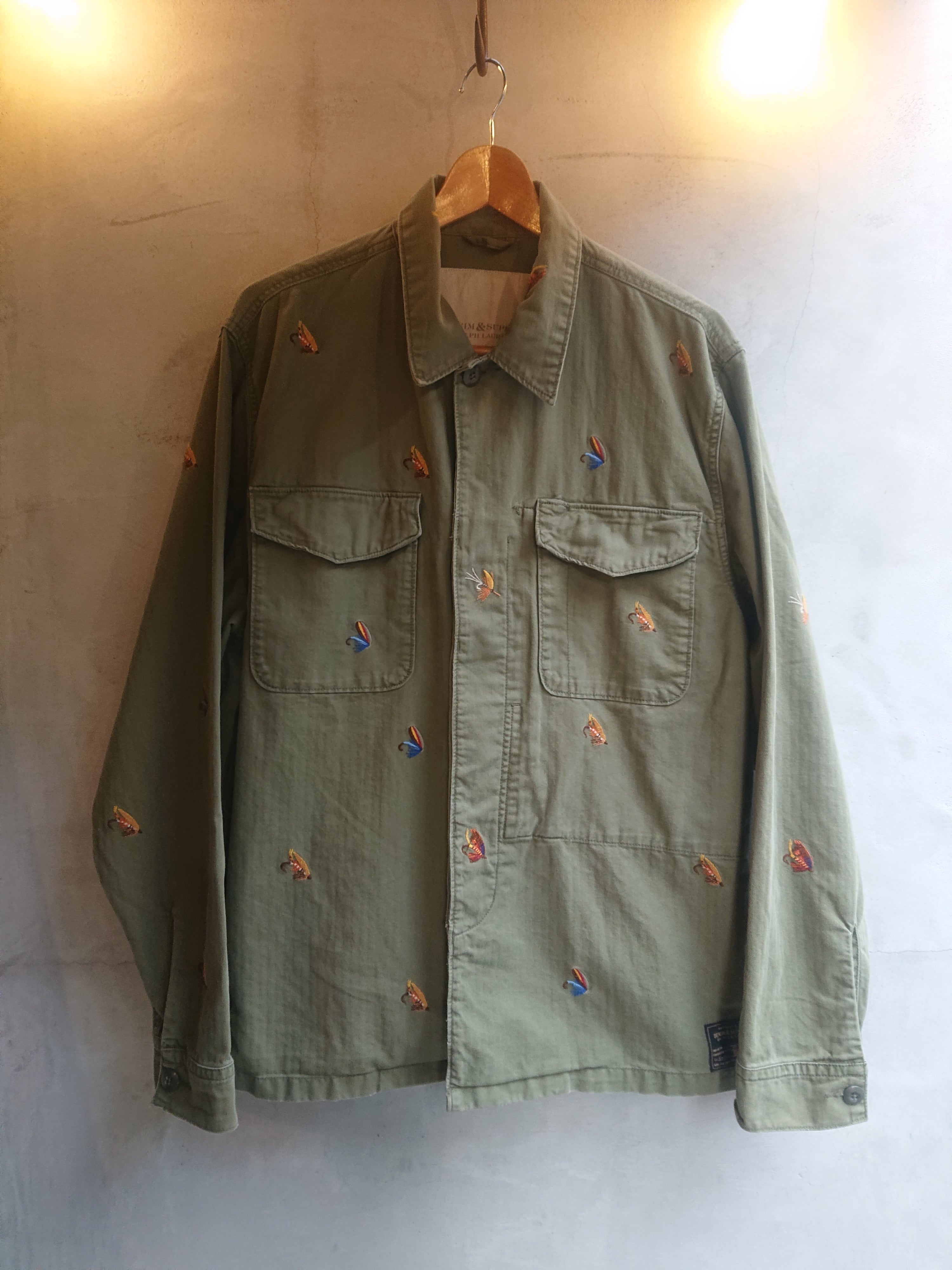 DENIM & SUPPLY RALPH LAUREN MILITARY DESIGN HBT JACKET | BOW