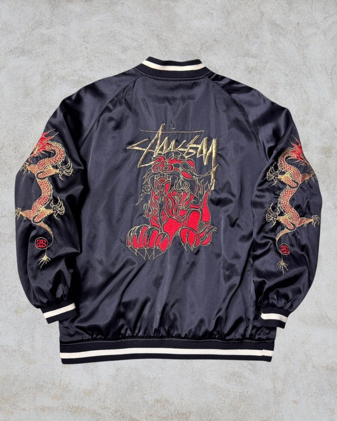 Special!!】00's old stussy Souvenir Jacket “スカジャン” 【高円寺