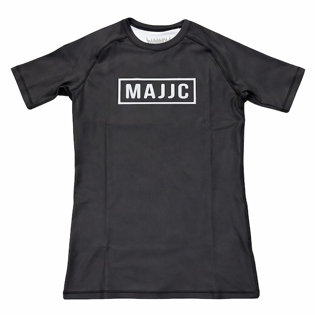 MARRION APPAREL MAJJC RASH GUARD (Black×White)