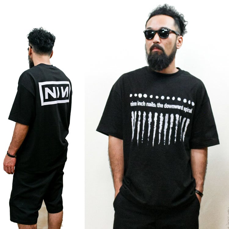 NINE INCH NAILS 「THE DOWNWARD SPIRAL」　ナインインチネイルズ　ザ ダウンワードスパイラル」バンド Tシャツ　 2000-nin-tds【The clone】 | oguoy/Destroy it Create it Share it powered by  BASE