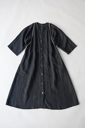 【suie】Linen tasuki robe coat/リネンたすき羽織りワンピース
