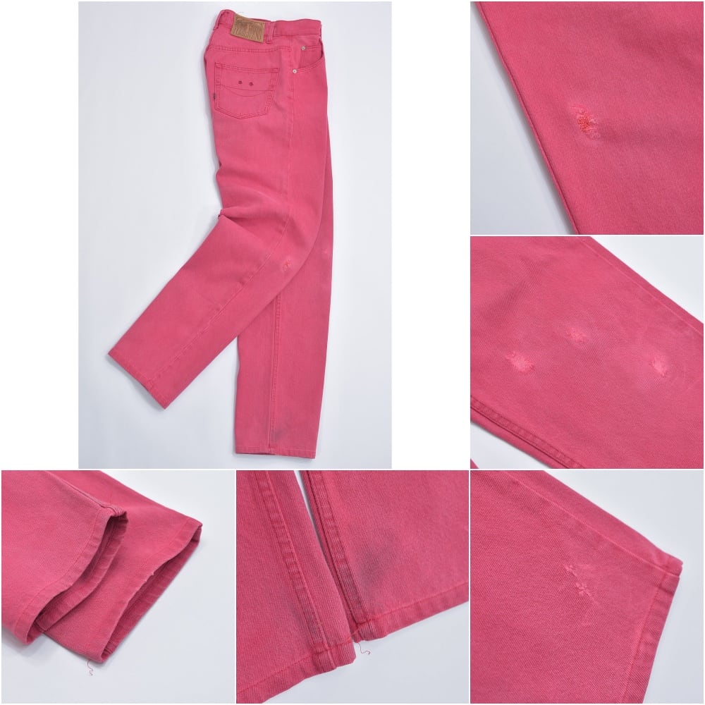 80～90s イタリア製 FERRE JEANS カラー デニムパンツ ジャンフランコ