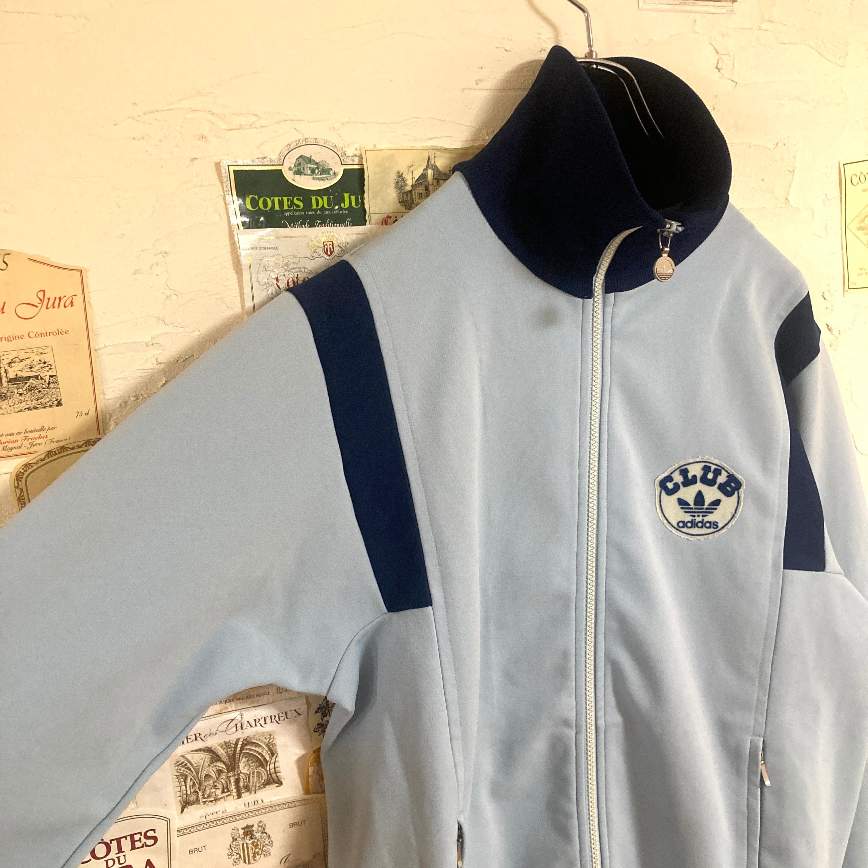 貴重　新品　70s 80s club adidas クラブ　アディダス　長袖