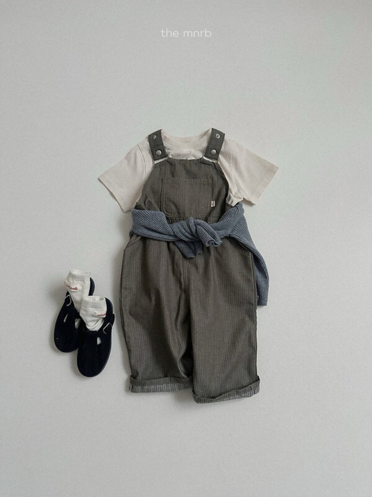【取寄/韓国直送】minirobe 26/AT アーバンロゴハーフTシャツ|秋服|韓国子供服