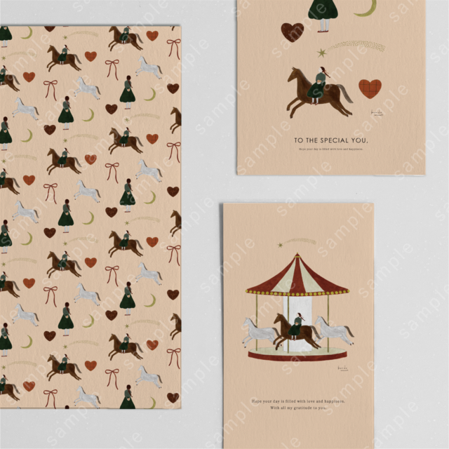 [design.004] 販促ツール8点set・バレンタイン