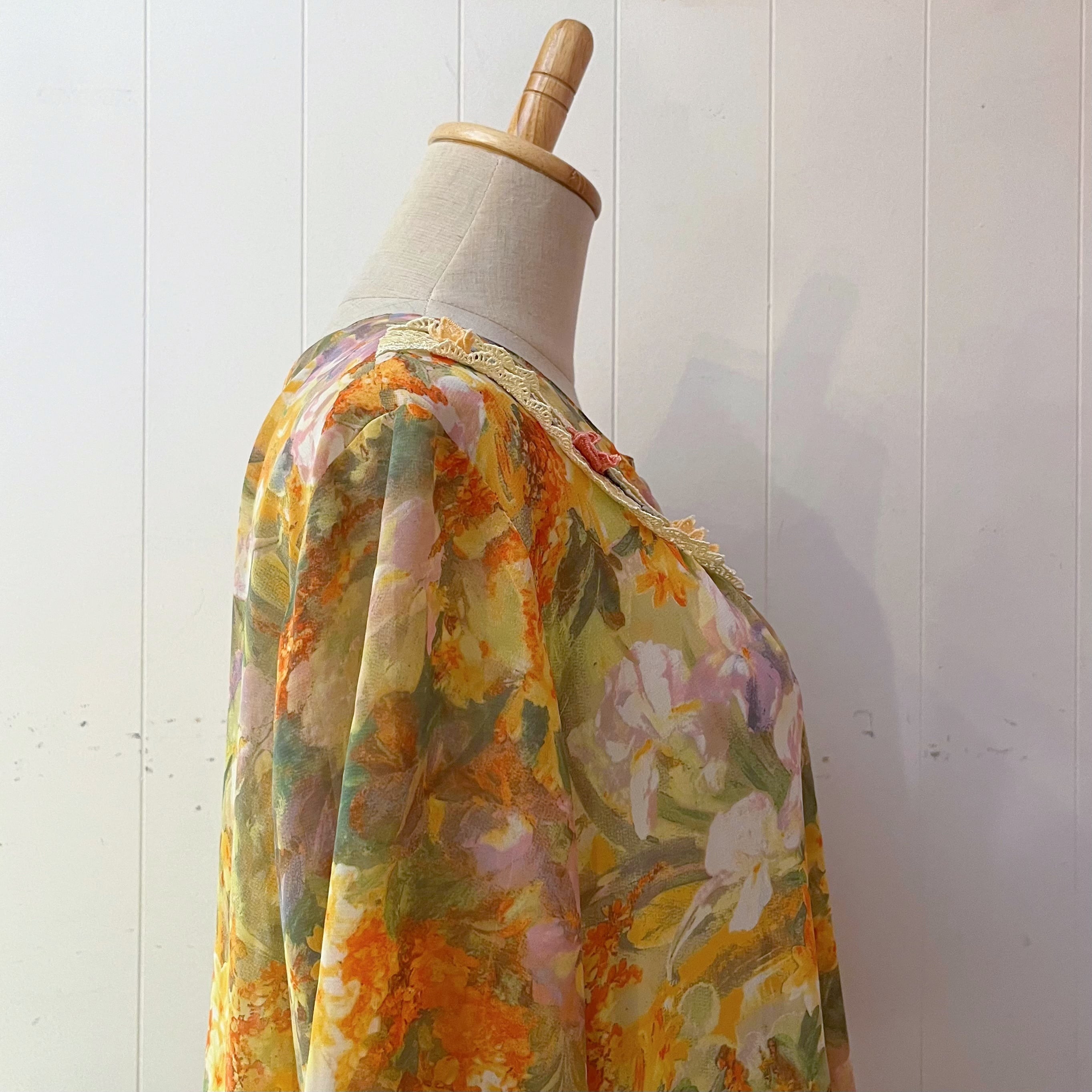 water flower lace blouse