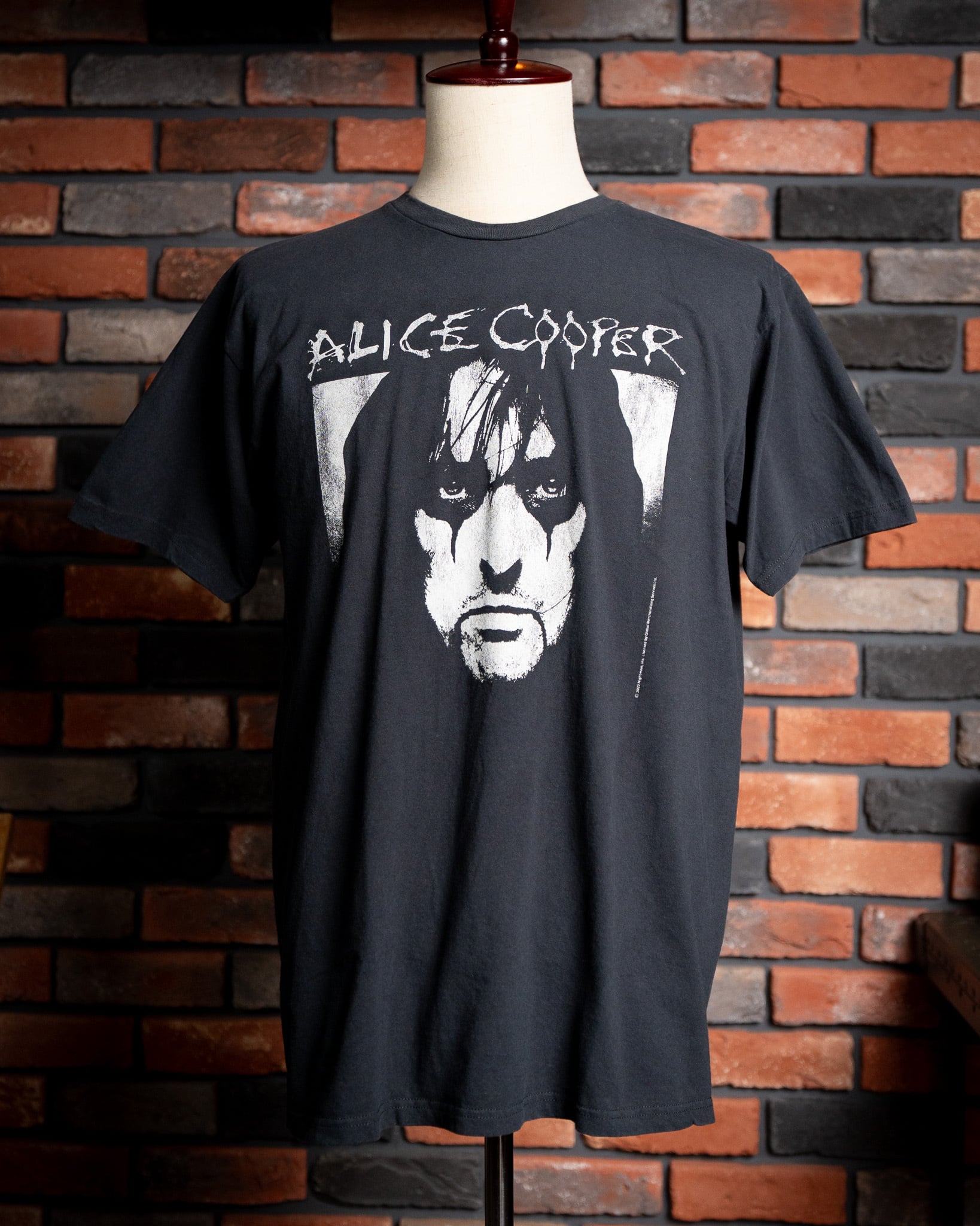 THRIFTY LOOK】ALICE COOPER TEE 新品 ユーズド加工 L XL アリス