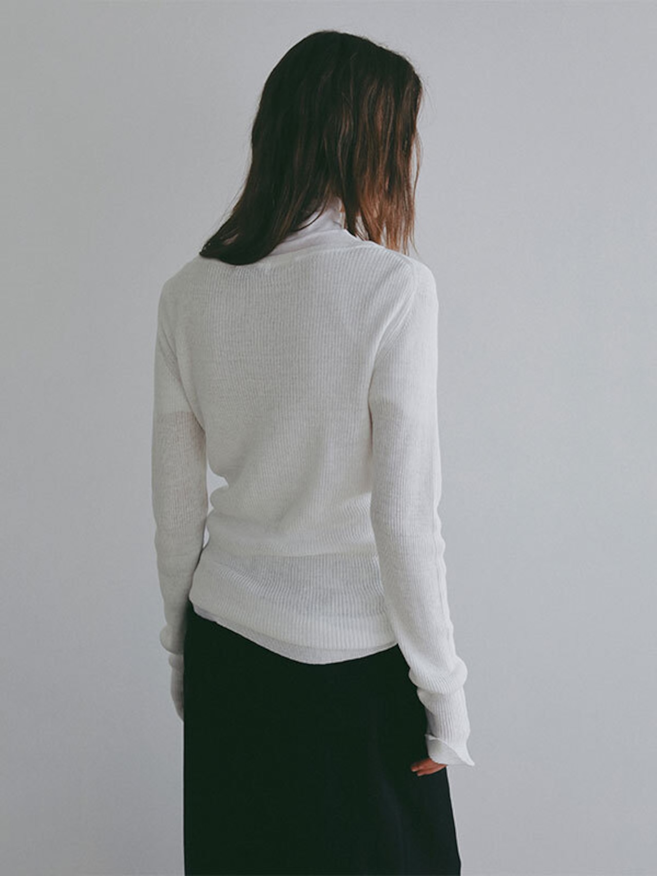 ETRE TOKYO リネンヘルシーニットプルオーバー 3色展開