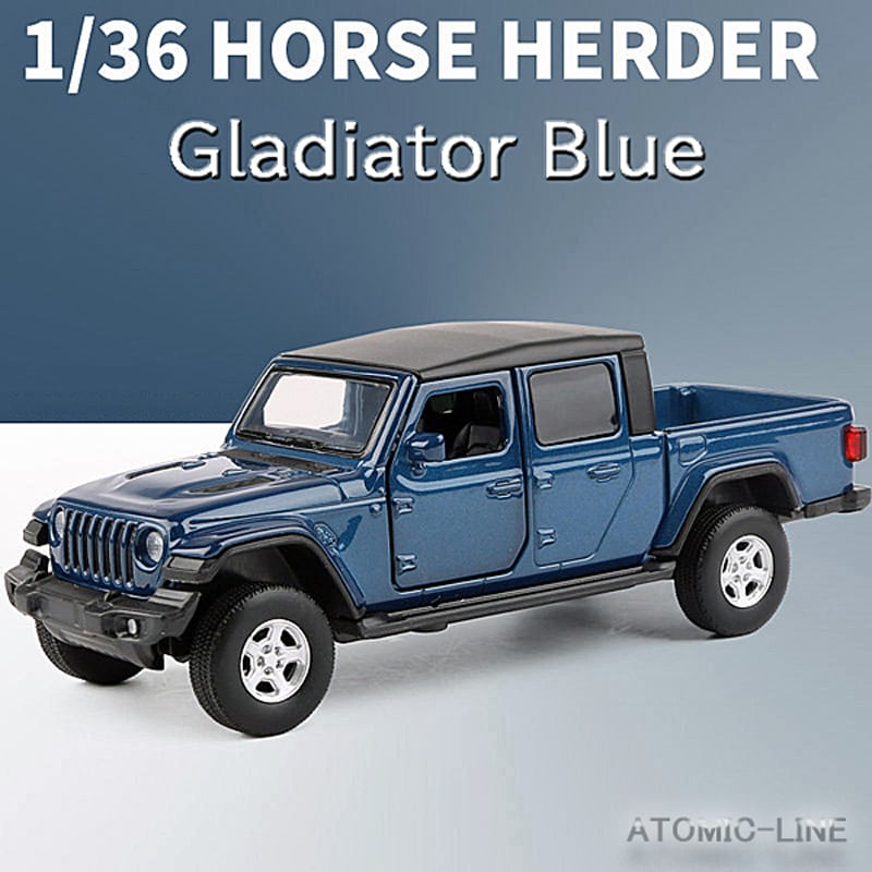 ジープ グラディエーター 1/36 ミニカー 全4色 合金モデル 模型