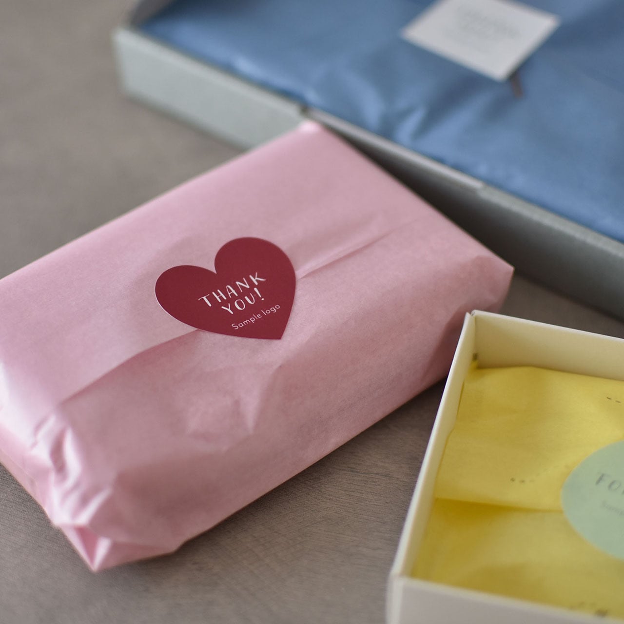 セミオーダー ロゴシール 100枚入 | 小さな箱屋 リトルアンツ