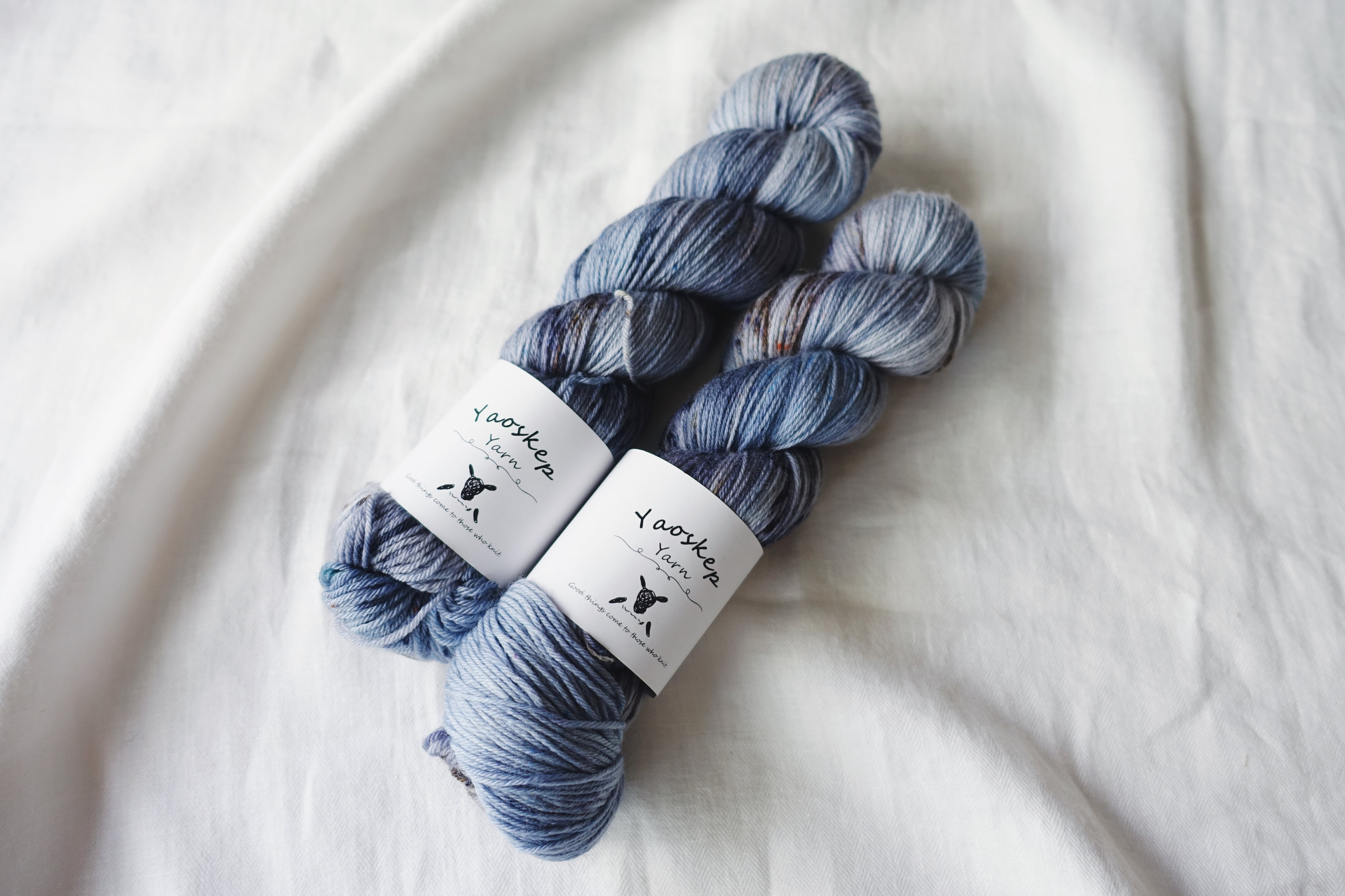 手染め毛糸]SperwashMerino100_4PLY_Summer night | 手染め毛糸の