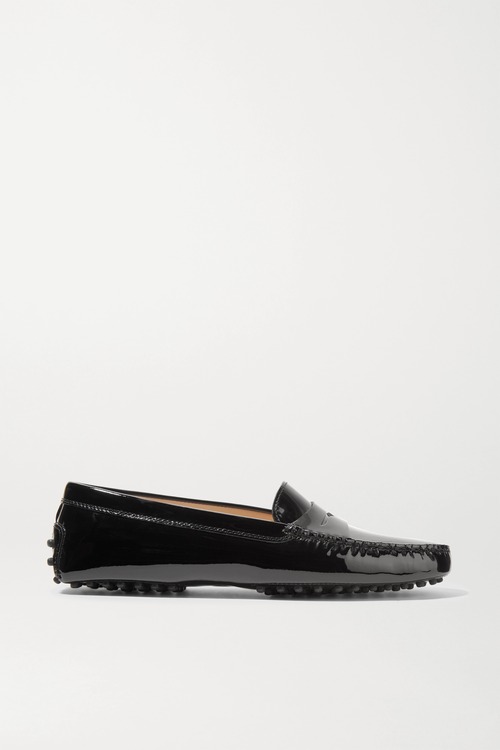 【TOD'S】 gommino patent-leather loafers 220100071