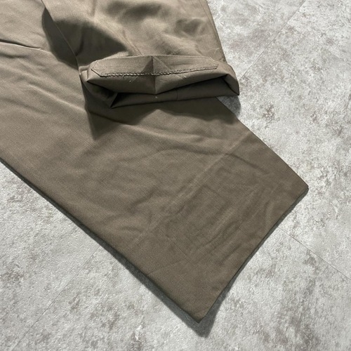 90s old GUCCI archive brown スイス製 slacks 詳細写真15
