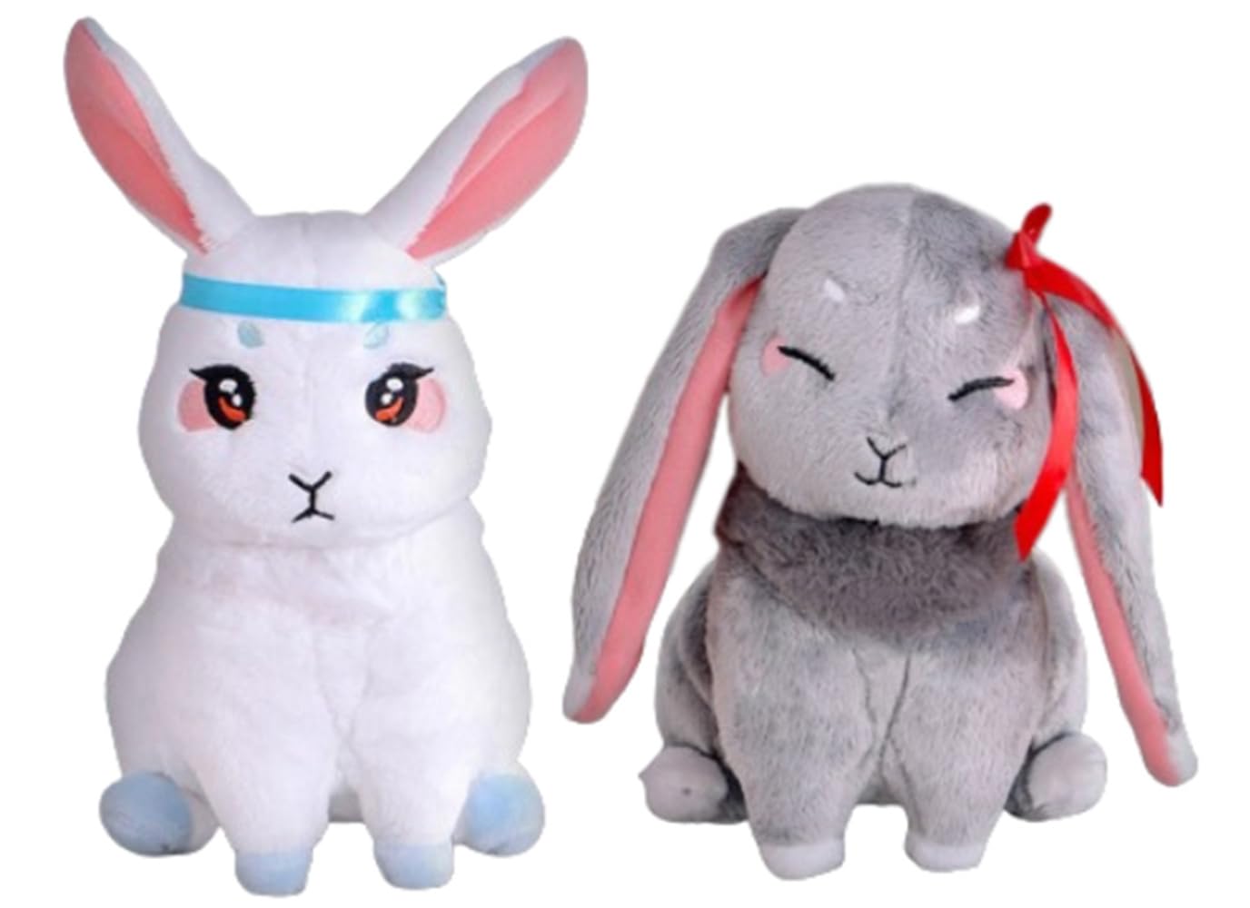【特価処分】ぬいぐるみ 玉兎 財布 アクセサリー コスチューム小物 古風 グッズ ドール ヴィンテージ コスプレ 仮装 レディース イベント 二次会 (藍忘機+魏無羨)