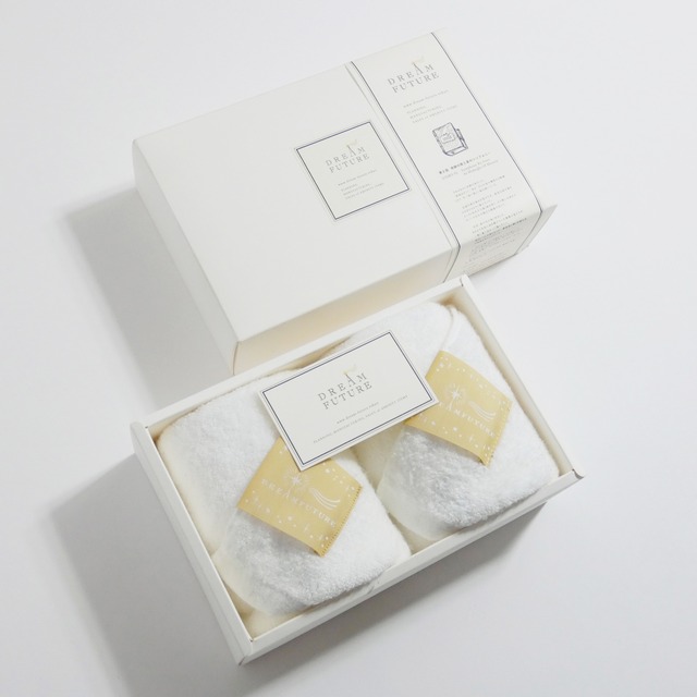 無撚糸（むねんし）高級Face Towel　3枚SET　Star White（純白のやすらぎ）/   Star White(純白のやすらぎ）/  Star White（純白のやすらぎ）