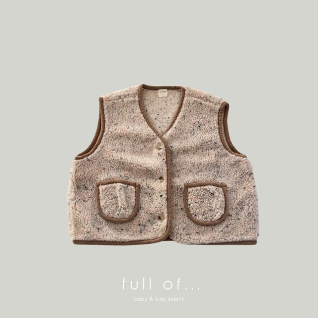 【全サイズ入荷!即納】SN.STELLA neph boa vest  #L1113