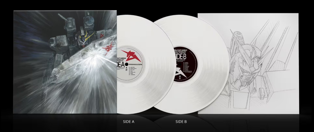 【完全生産限定盤】機動戦士ガンダム 逆襲のシャア　オリジナル・サウンドトラック　アナログ盤（12インチ2枚組）