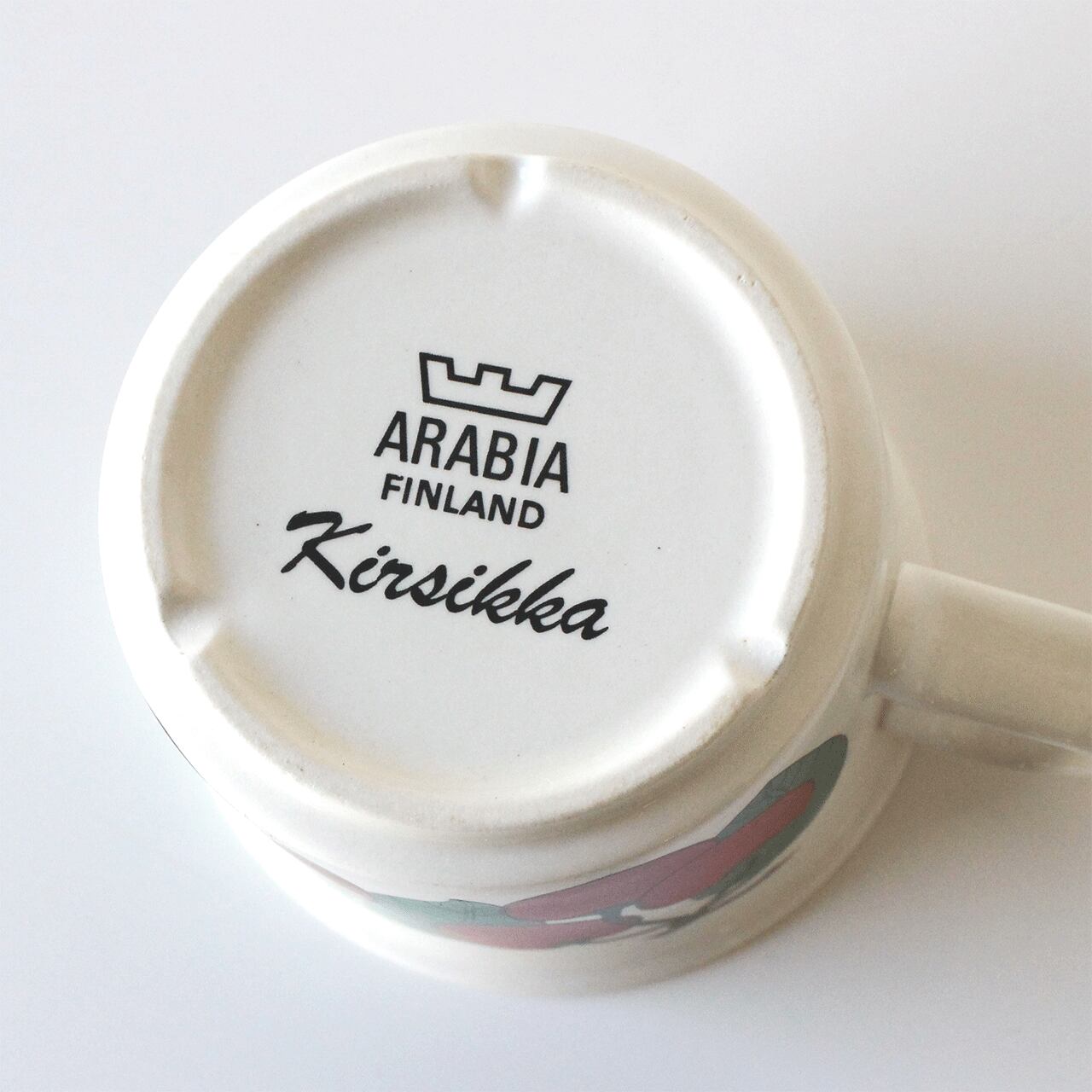 キルシッカ コーヒーカップ＆ソーサー Lサイズ （アラビア／ARABIA キルシッカ／KIRSIKKA）002 | ruska
