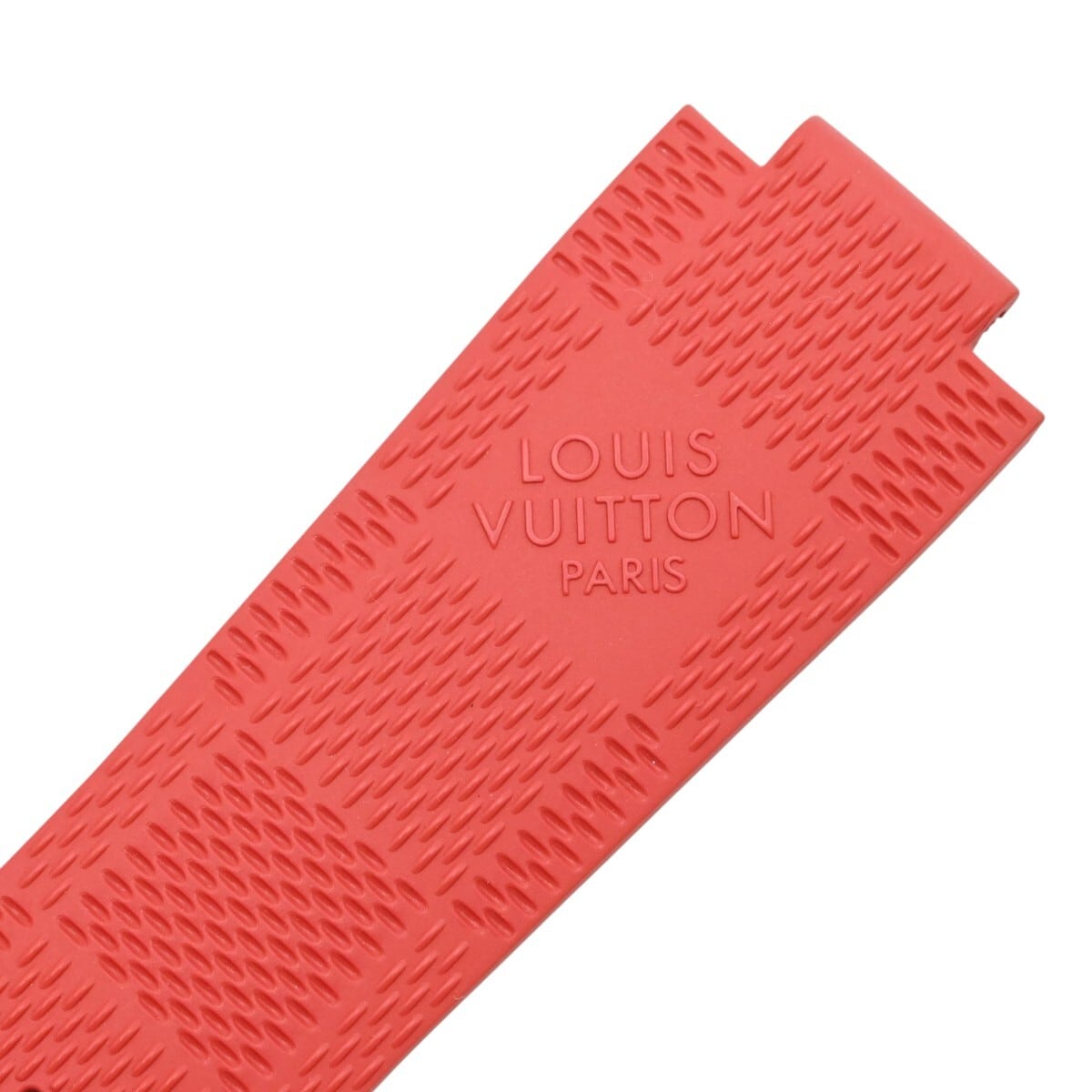 美品 LOUIS VUITTON ルイヴィトン タンブール用 ダミエ 替えラバーベルト L オレンジ R15060 K2602-k013NP 美品 LOUIS VUITTON ルイヴィトン タンブール用 ダミエ 替えラバー