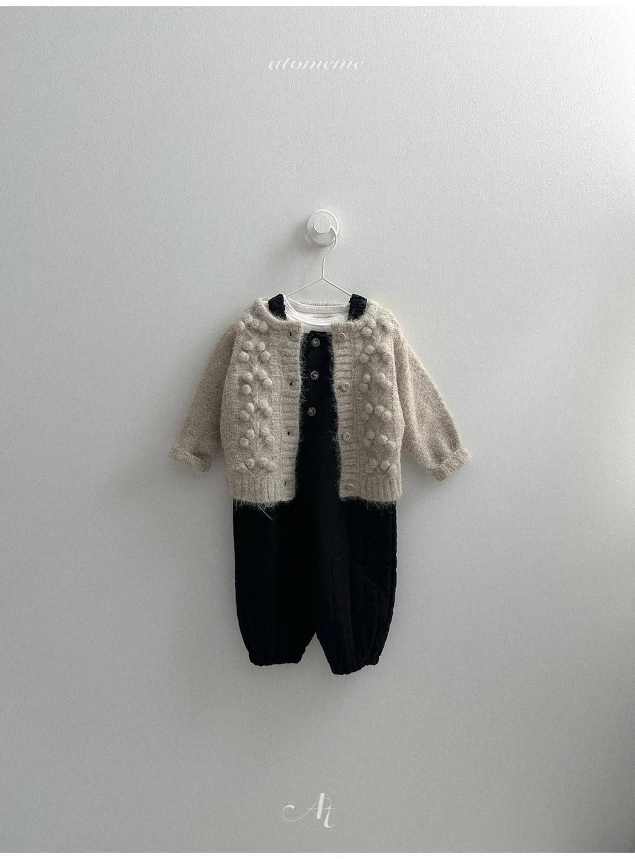 〖取寄〗韓国子供服 / 26winter / atomeme / ウィンターベリーカーディガン / キッズ *S~XL*