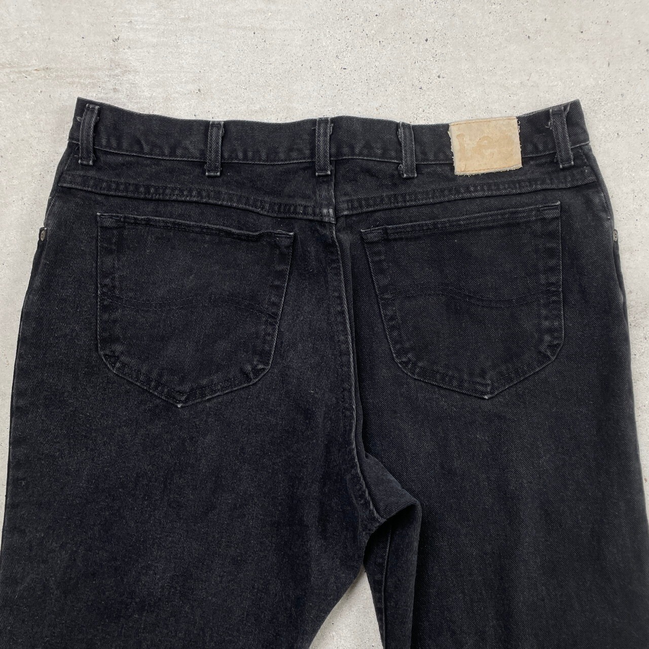 90年代 USA製 Lee リー 200-8909 ブラックデニムパンツ メンズW40 古着