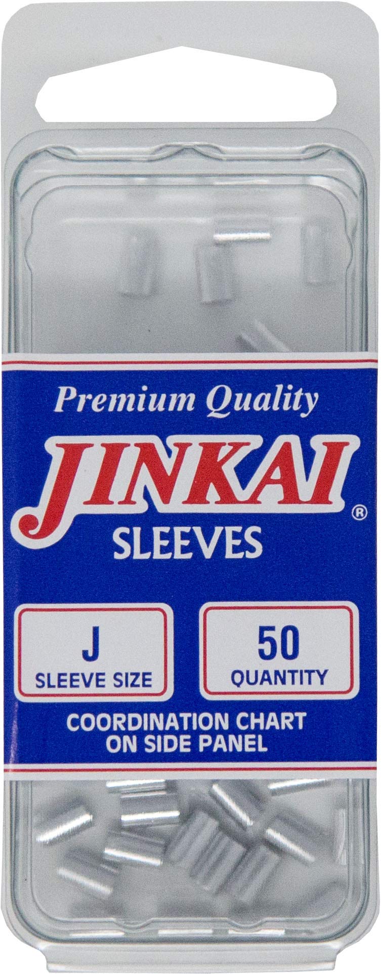 Jinkai Fluorcarbon/Monofiliment Leader Crinping Sleeves 50 Pack Mono