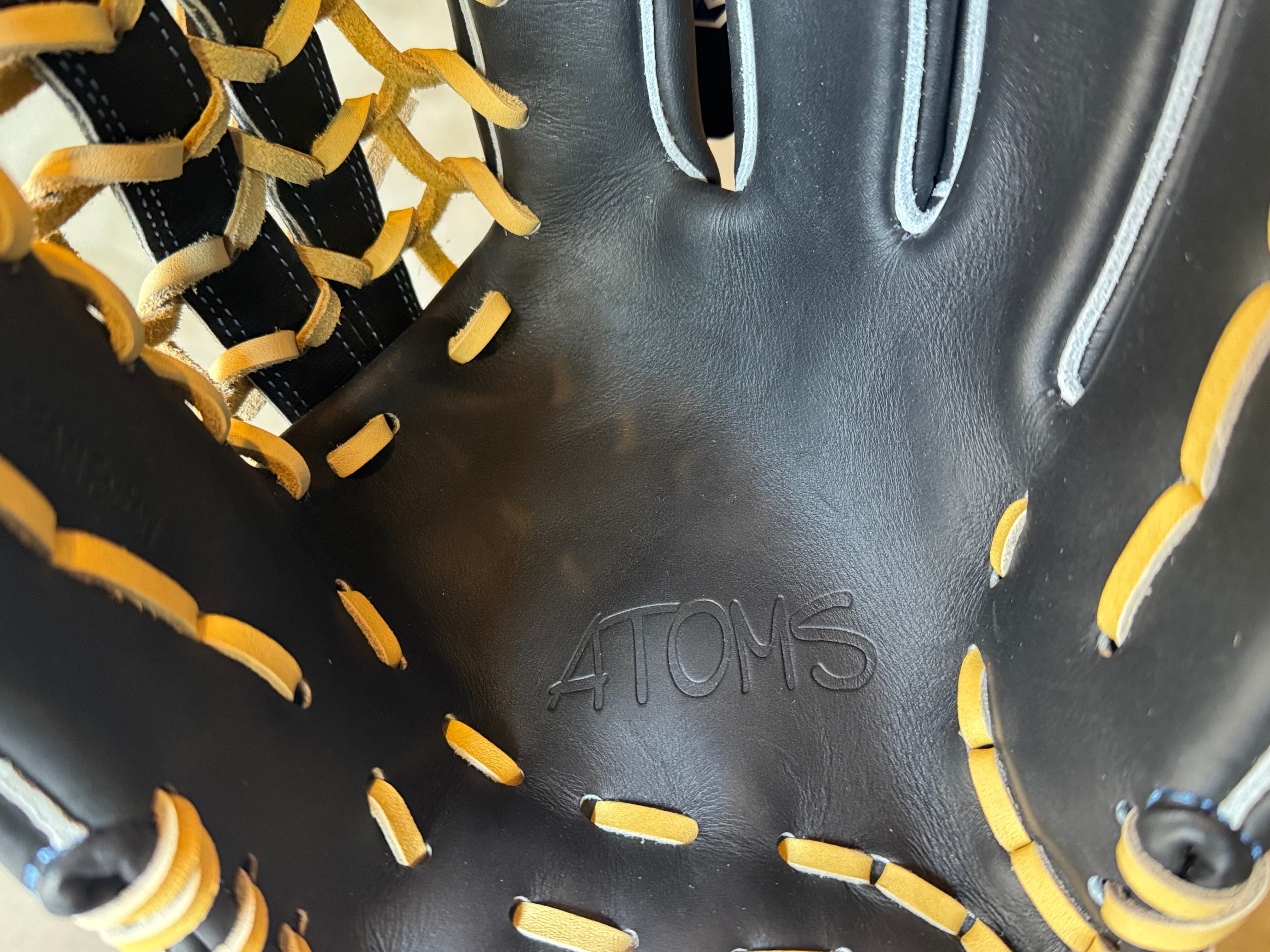 ATOMS】軟式用グローブ 外野手用 702型 ブラック | 野球専門店87スポーツ