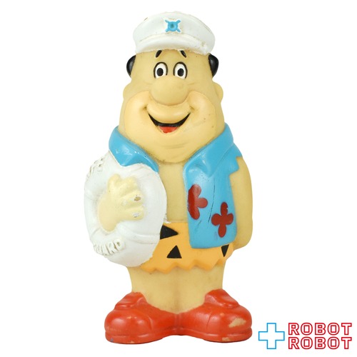ハンナバーベラ フリントストーン フレッド ライフガード ソフビフィギュア 1990