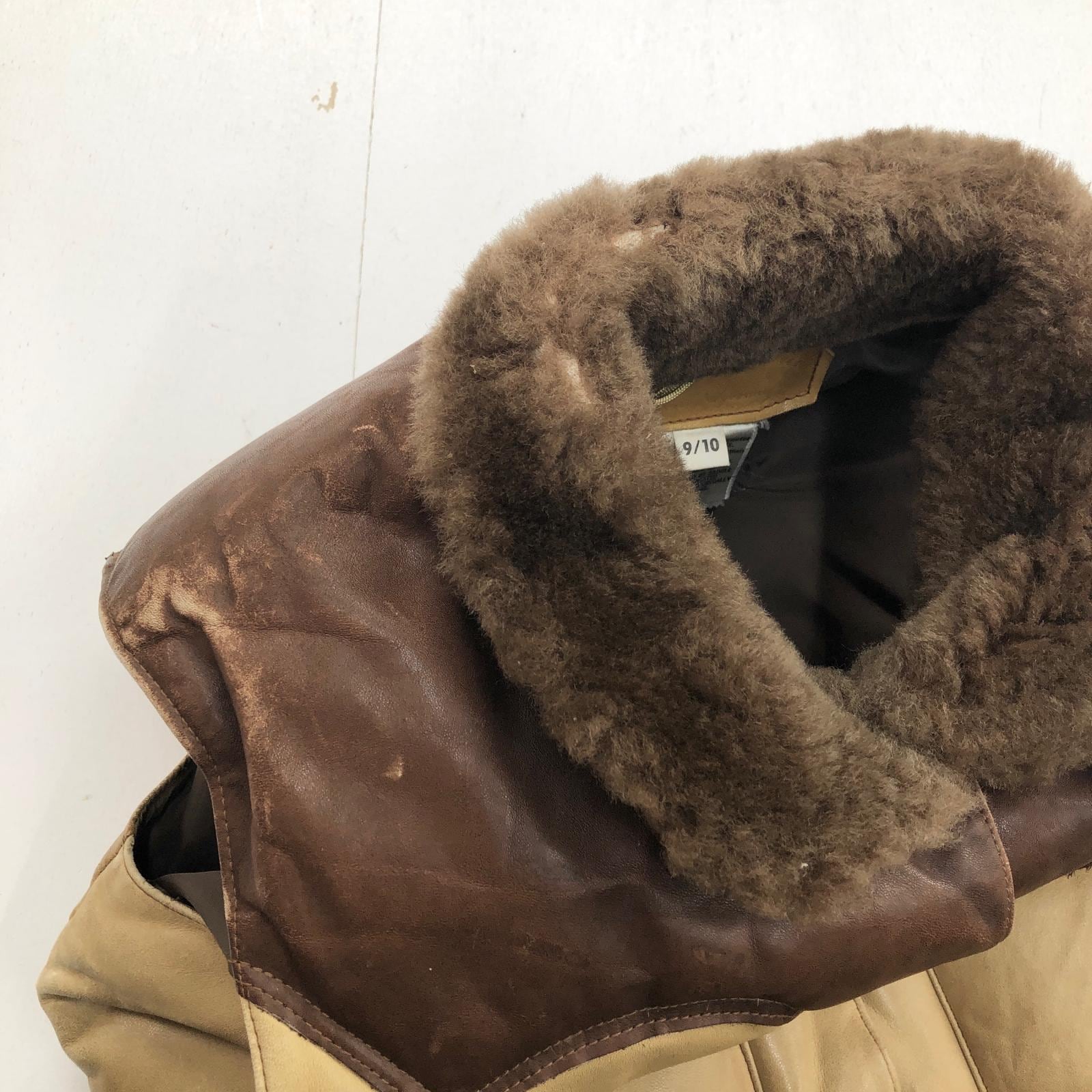 ROCKY MOUNTAIN ロッキーマウンテン 70年代 LDV LEATHER DOWN VEST