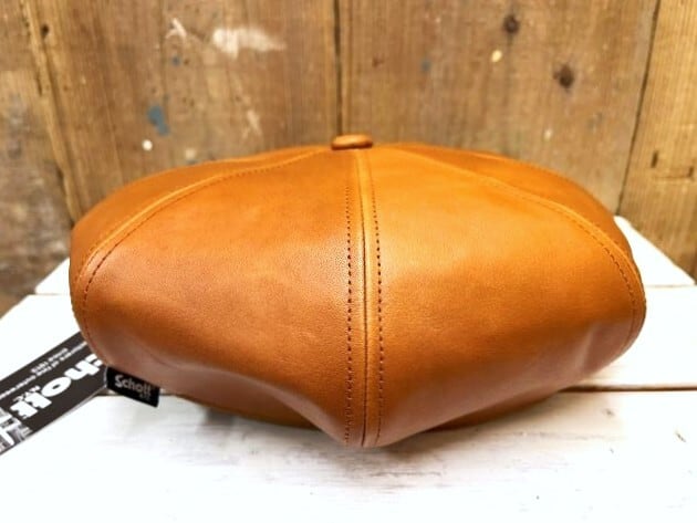 Schott One Star Leater Casquette (ショット ワンスター レザー