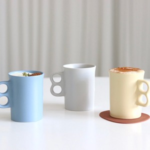 double ring mug 280ml / ダブルリング マグカップ セラミックコップ 韓国 インテリア 雑貨