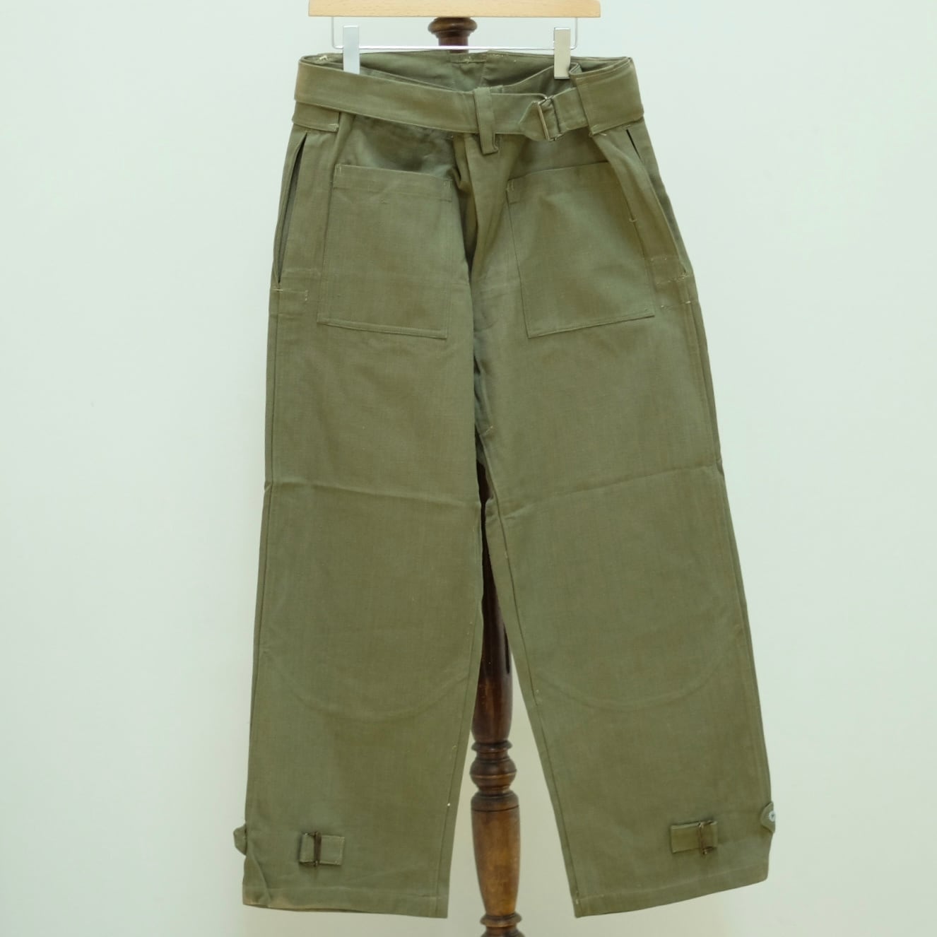 40's FRENCH ARMY MOTORCYCLE PANTS DEAD STOCK | STRAYSHEEP ONLINE