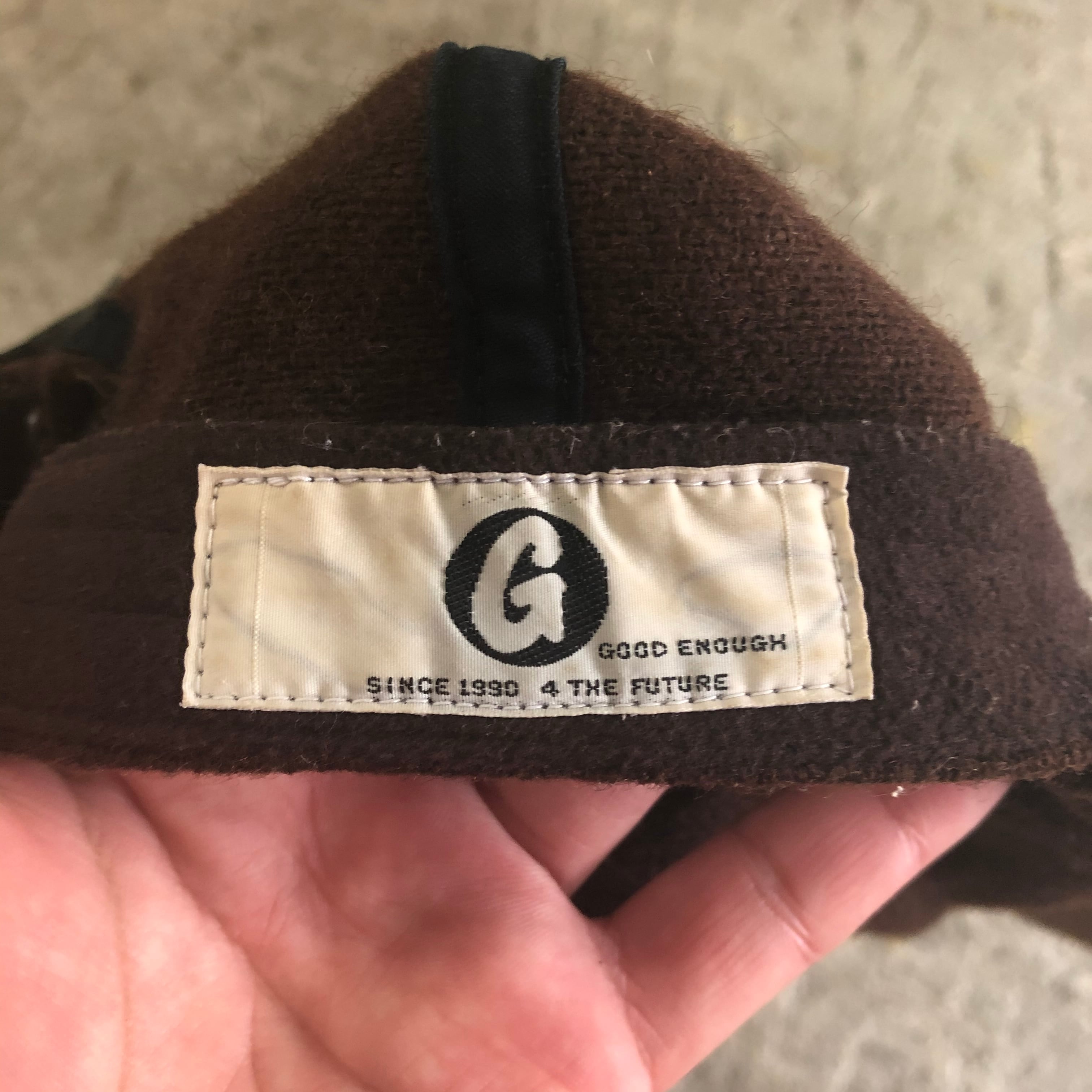 90s GOOD ENOUGH wool cap | What